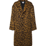 Cappotto animalier in alpaca e lana 845602 V4YP02712 BOTTEGA VENETA 