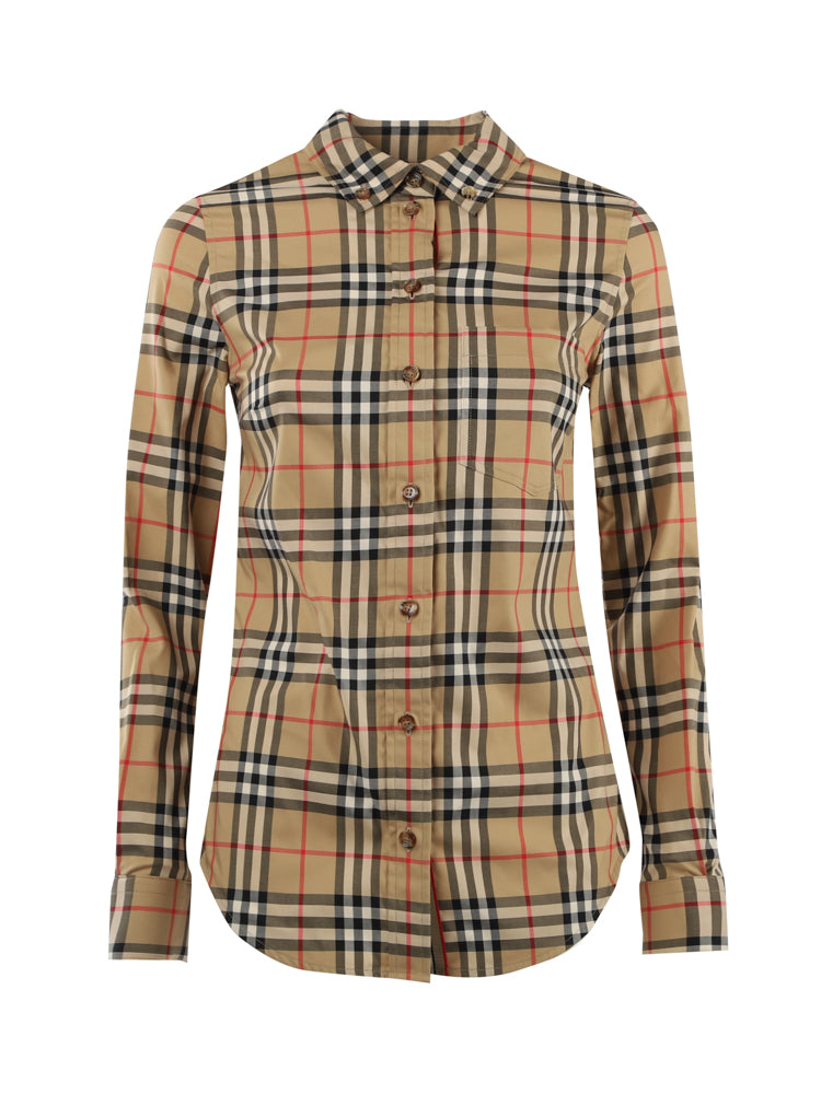 Camicia con motivo Vintage check 8022284 A7028 BURBERRY 