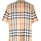 Camicia bowling in twill di seta 8050279 A7028 BURBERRY 