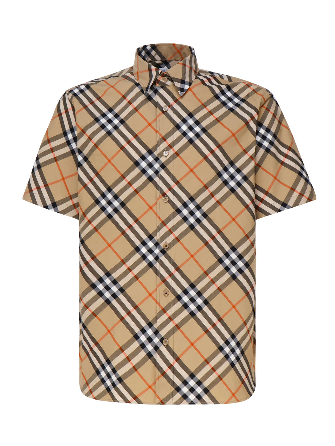 Camicia check in cotone 8087637 B9368 BURBERRY 