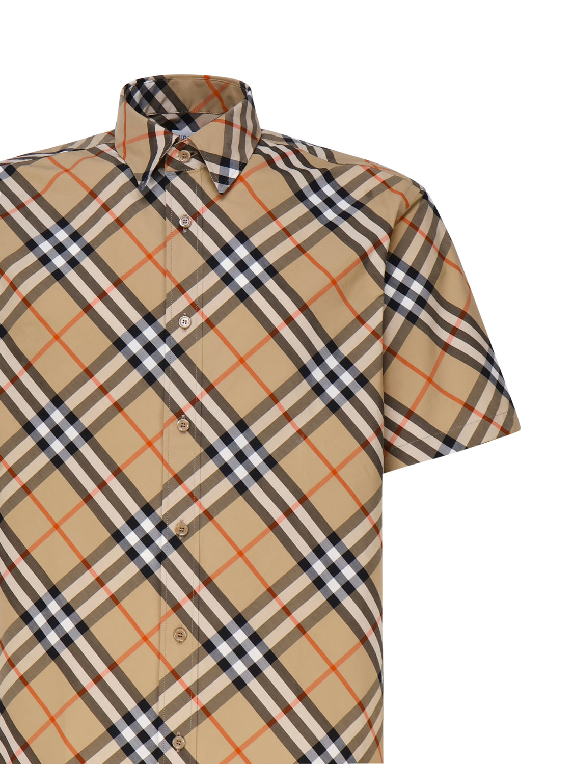 Camicia check in cotone 8087637 B9368 BURBERRY 