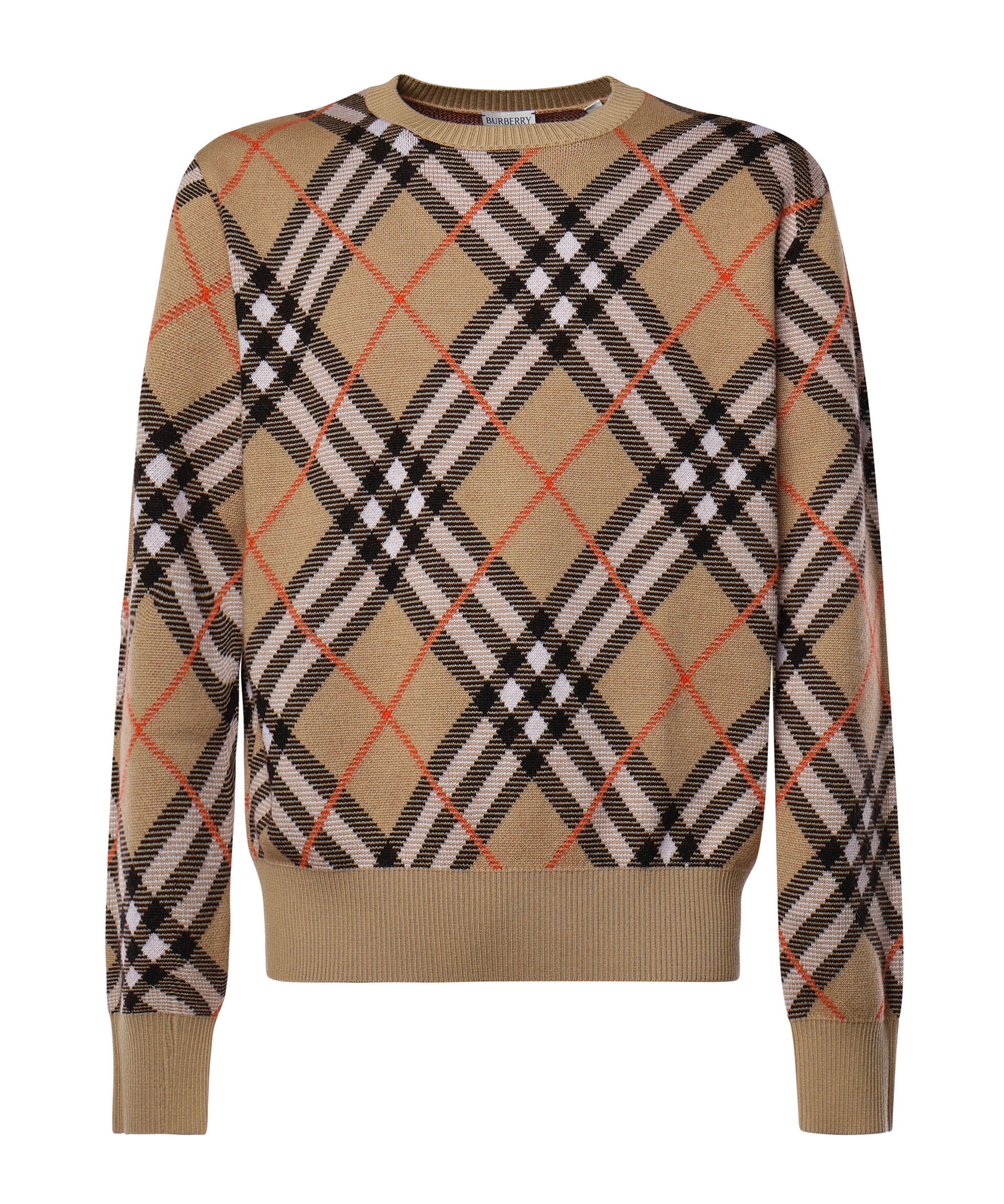 Maglioncino in lana Vintage check 8093497 B9368 BURBERRY 