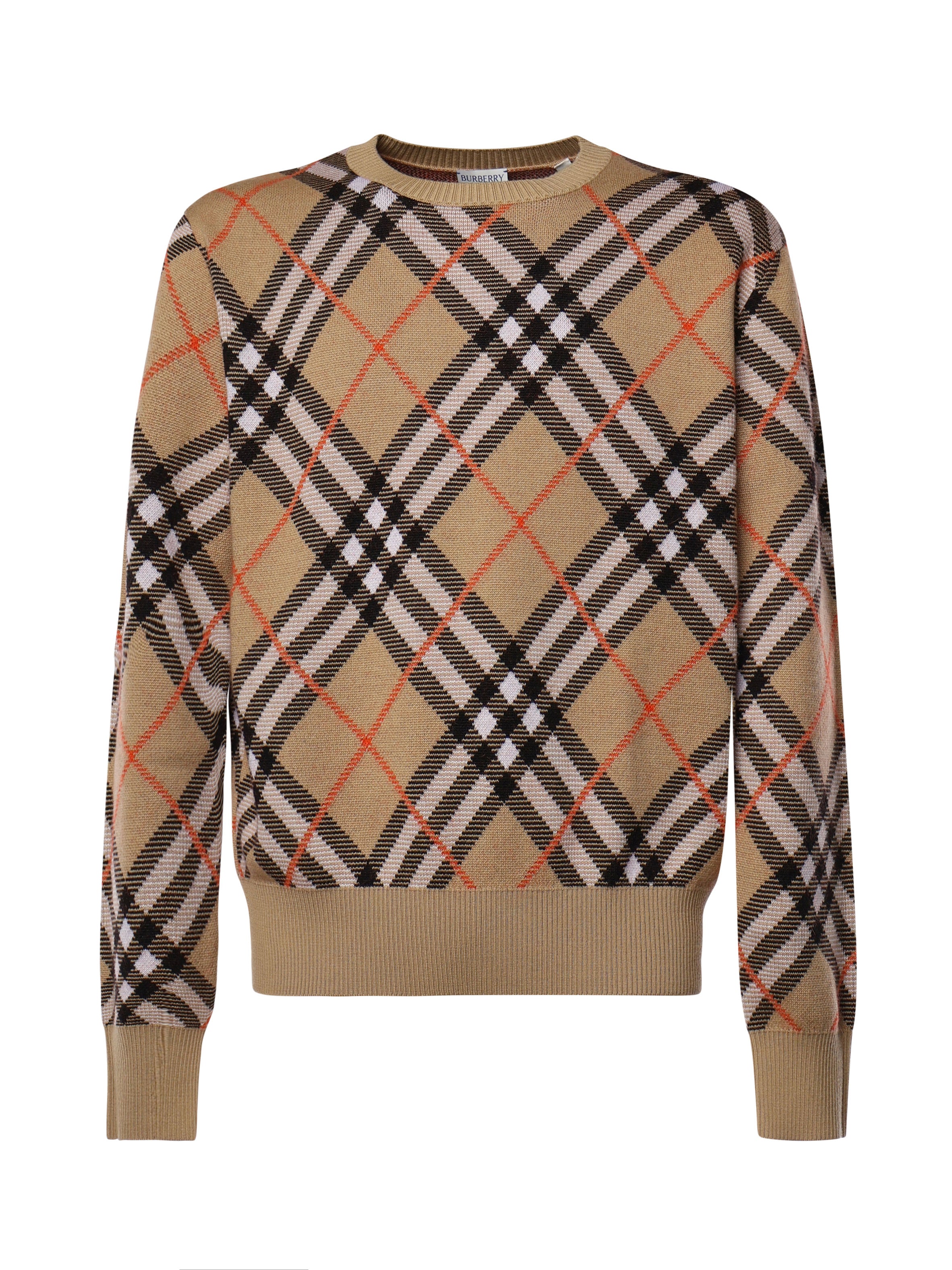 Maglioncino in lana Vintage check 8093497 B9368 BURBERRY 