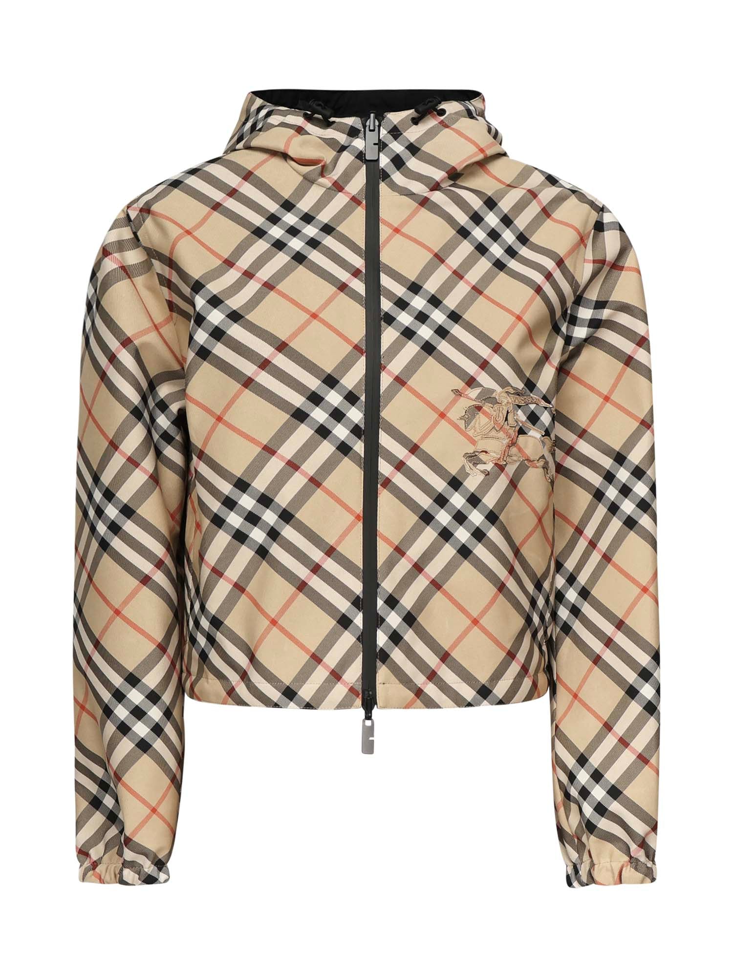 Giacca reversibile cropped Check 8104107 B9368 BURBERRY 