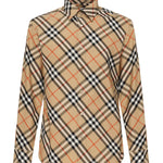 Camicia in cotone check 8106165 B9368 BURBERRY 