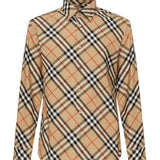 Camicia in cotone check 8106165 B9368 BURBERRY 