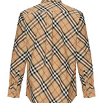Camicia in cotone check 8106165 B9368 BURBERRY 