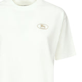 T-shirt cropped con logo <BR/> 8109055 B7078 BURBERRY 
