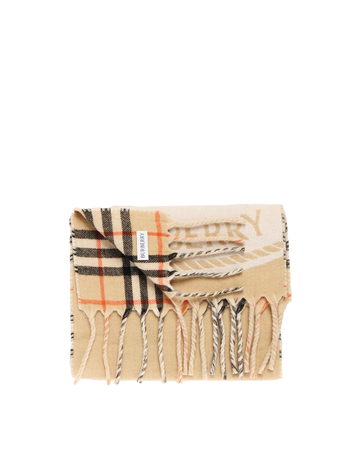 Sciarpa reversibile con logo 8109751 A2021 BURBERRY 