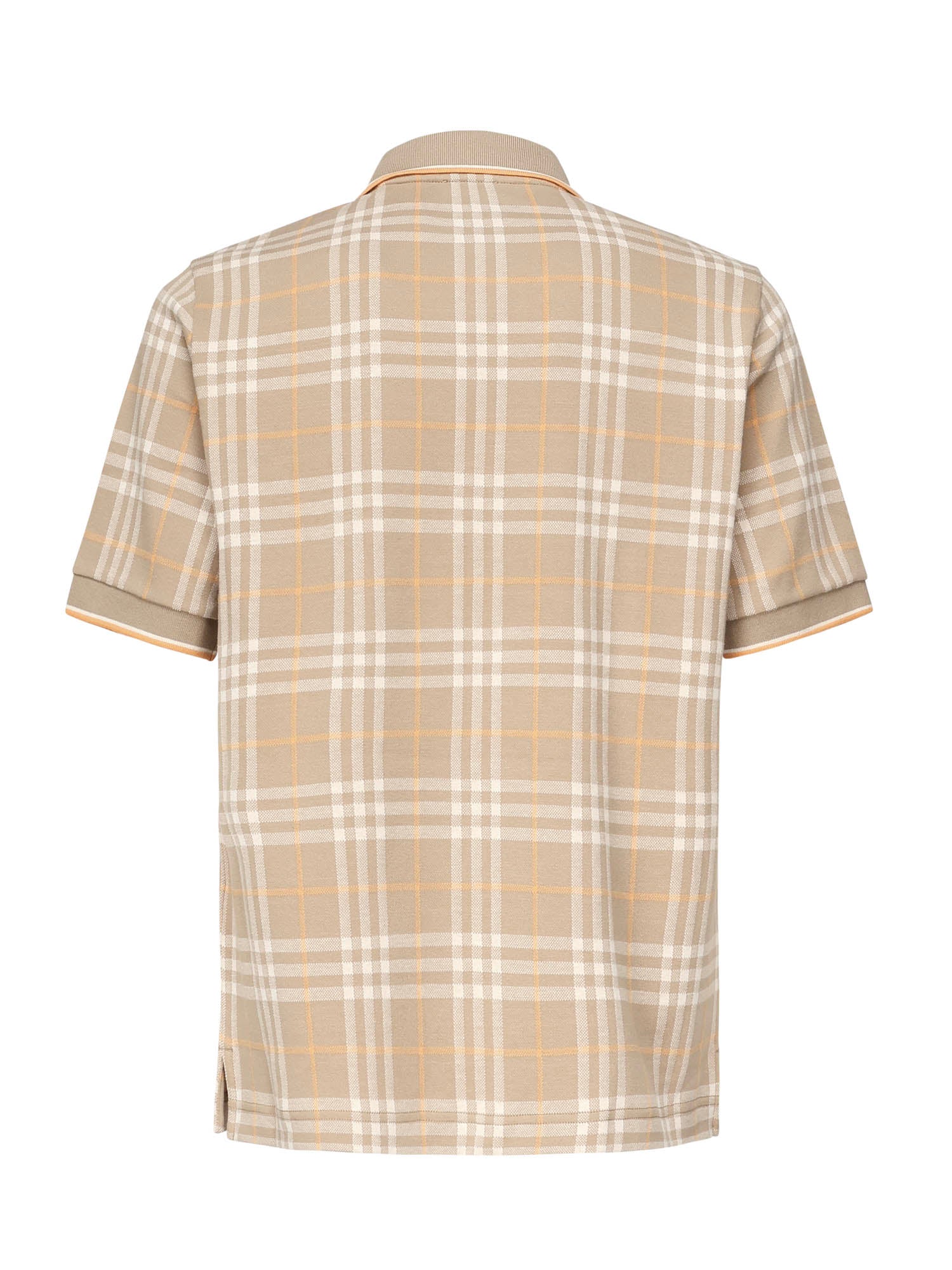 Polo in cotone Check 8110102 C3257 BURBERRY 