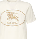 T-shirt in cotone con Knight Stamp 8110112 B7078 BURBERRY 