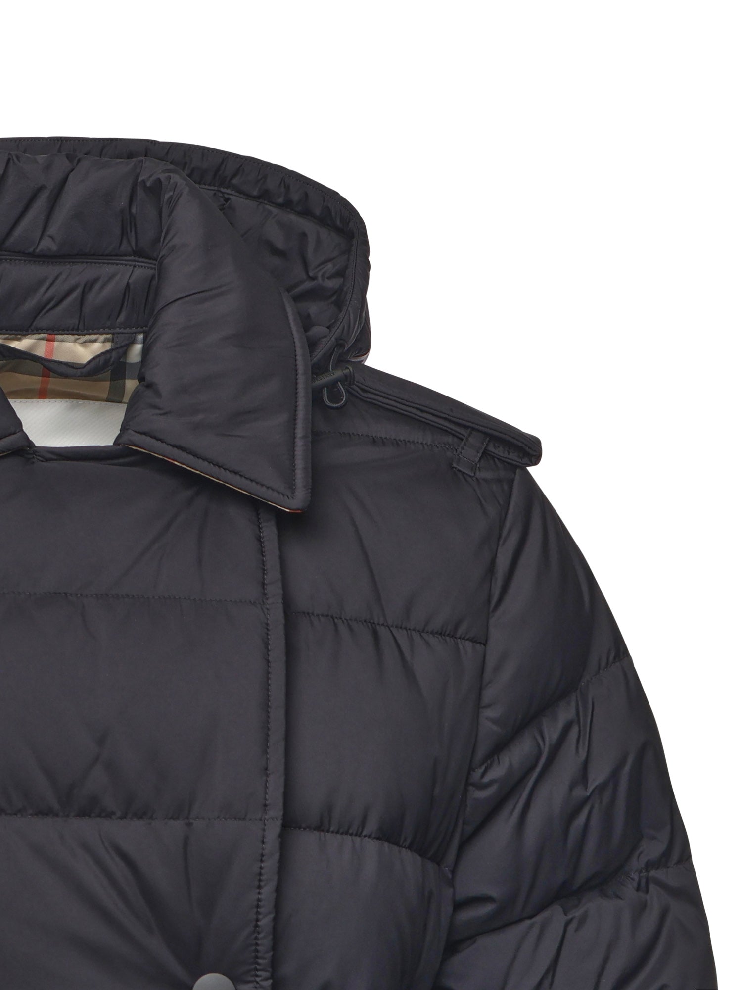 Piumino con cappuccio in nylon 8110313 A1189 BURBERRY 