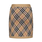 Minigonna in lana Check 8110604 C1309 BURBERRY 
