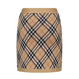 Minigonna in lana Check 8110604 C1309 BURBERRY 