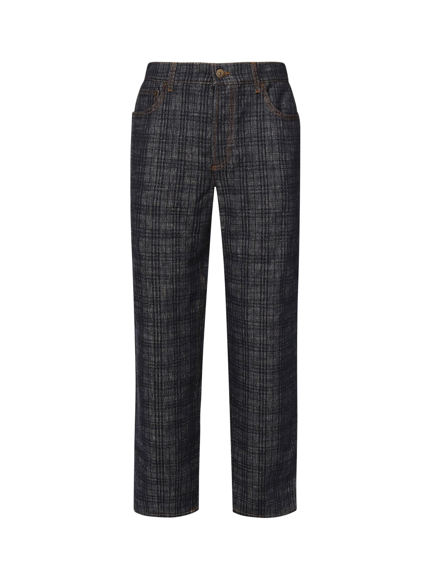 Jeans Check jacquard 8110647 A5924 BURBERRY 