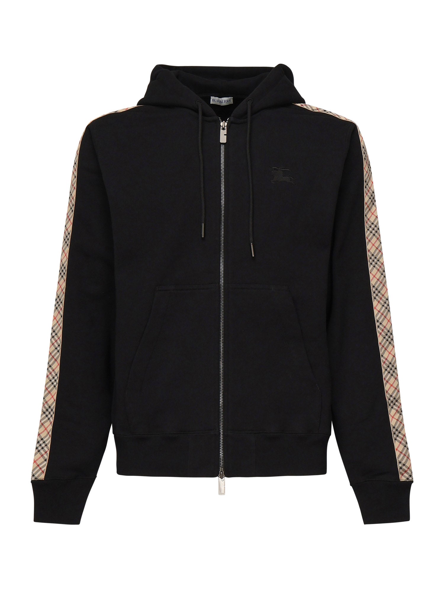 Felpa Check in cotone 8110790 A1189 BURBERRY 
