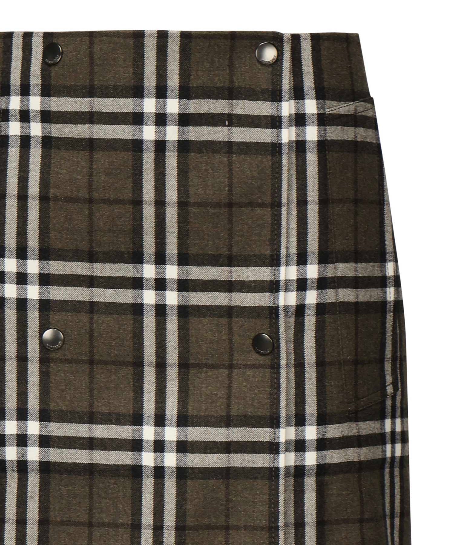 Minigonna in lana Check 8110911 C3078 BURBERRY 