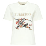 T-shirt con EKD a punto croce 8110955 B7078 BURBERRY 