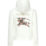 Felpa con EKD a punto croce<BR/> 8110965 B7078 BURBERRY 