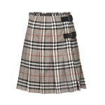 Mini kilt in lana Check<BR/> 8113042 C3142 BURBERRY 