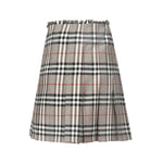 Mini kilt in lana Check<BR/> 8113042 C3142 BURBERRY 