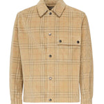 Camicione in corduroy Check 8113164 B9368 BURBERRY 