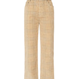 Pantaloni in cotone Check 8113484 B9368 BURBERRY 