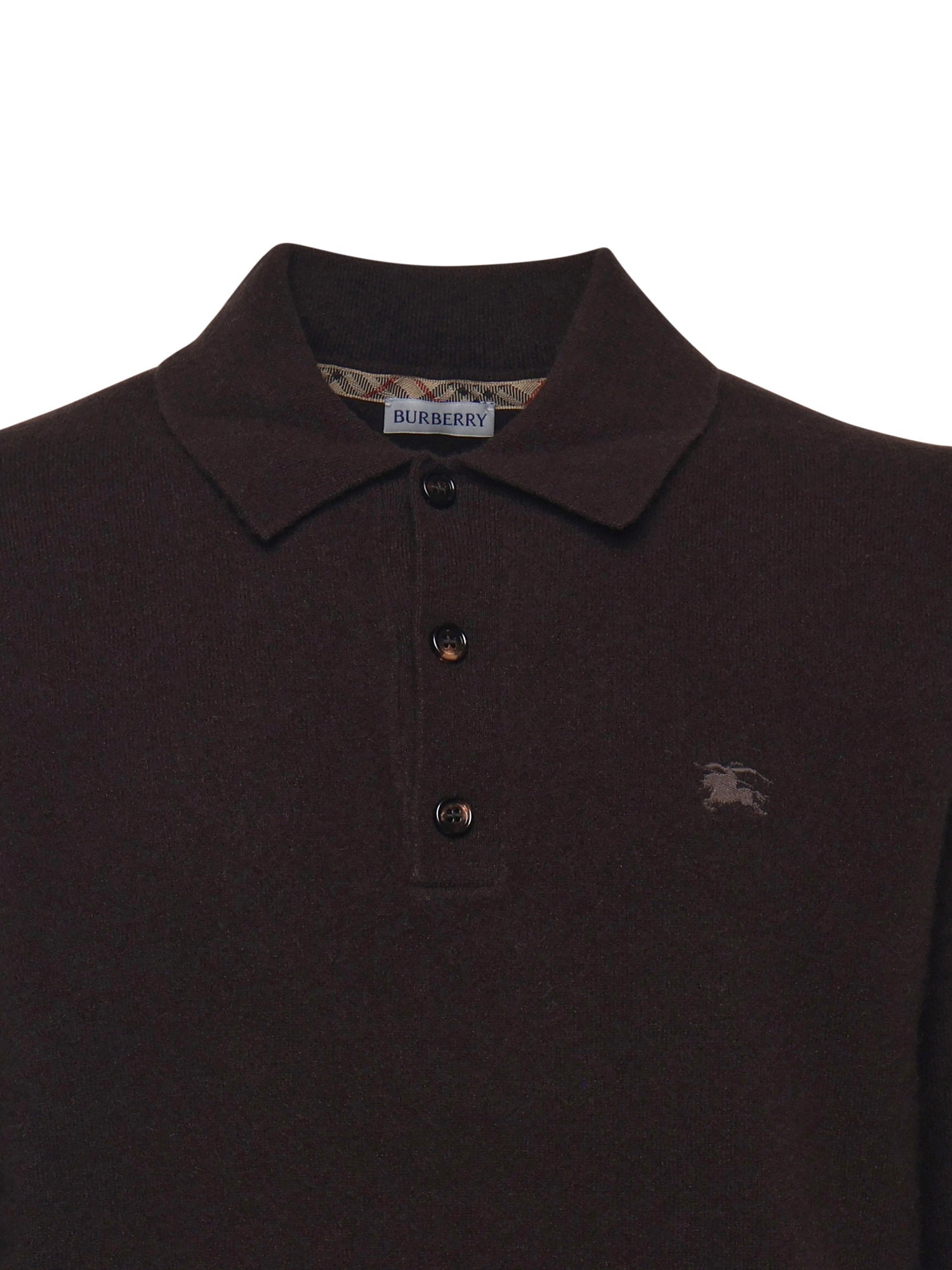 Polo in misto cashmere 8113792 C3475 BURBERRY 