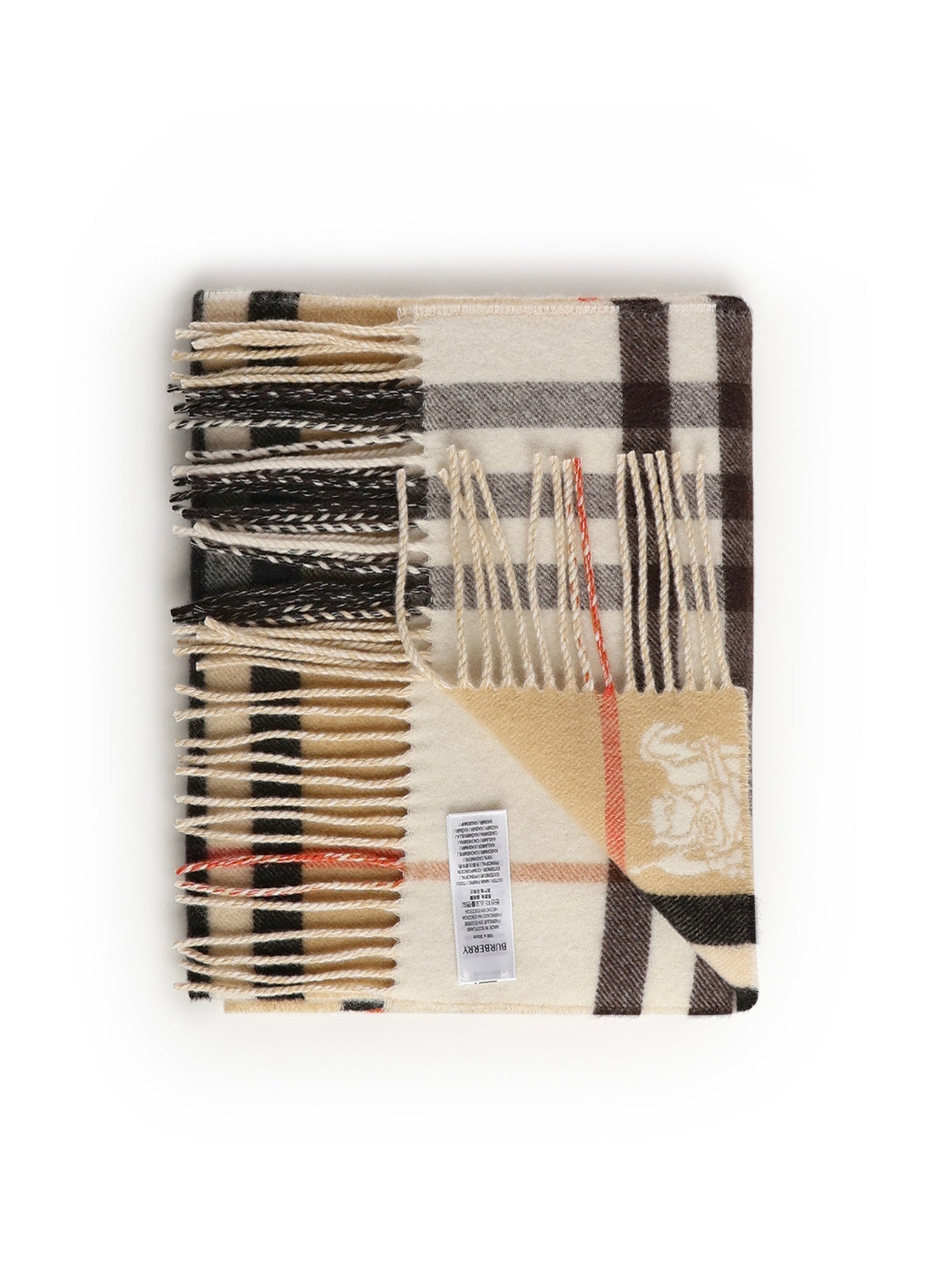 Sciarpa in cashmere Check 8113922 A2021 BURBERRY 