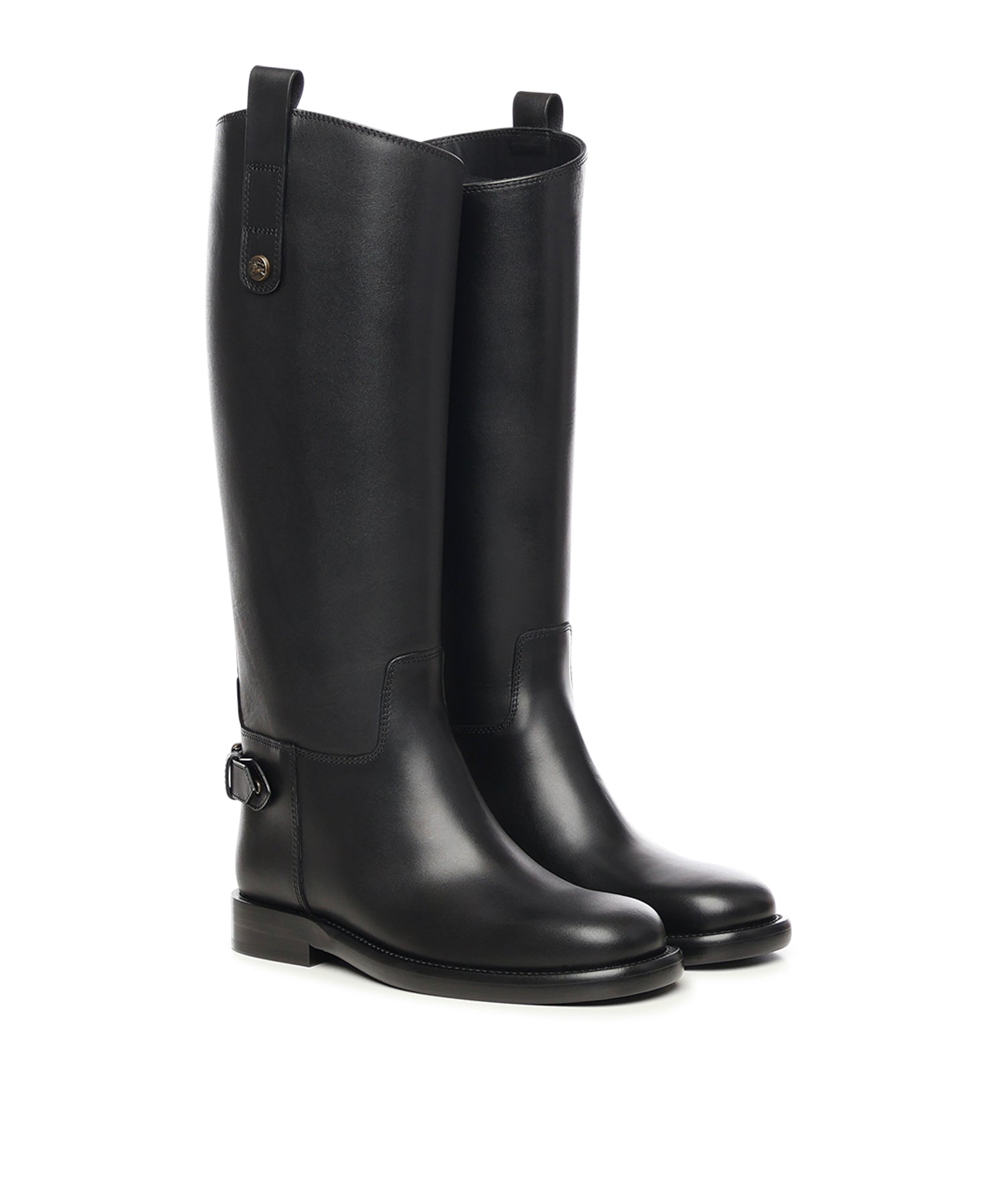 Stivali Cavalier in pelle 8114385 A1189 BURBERRY 