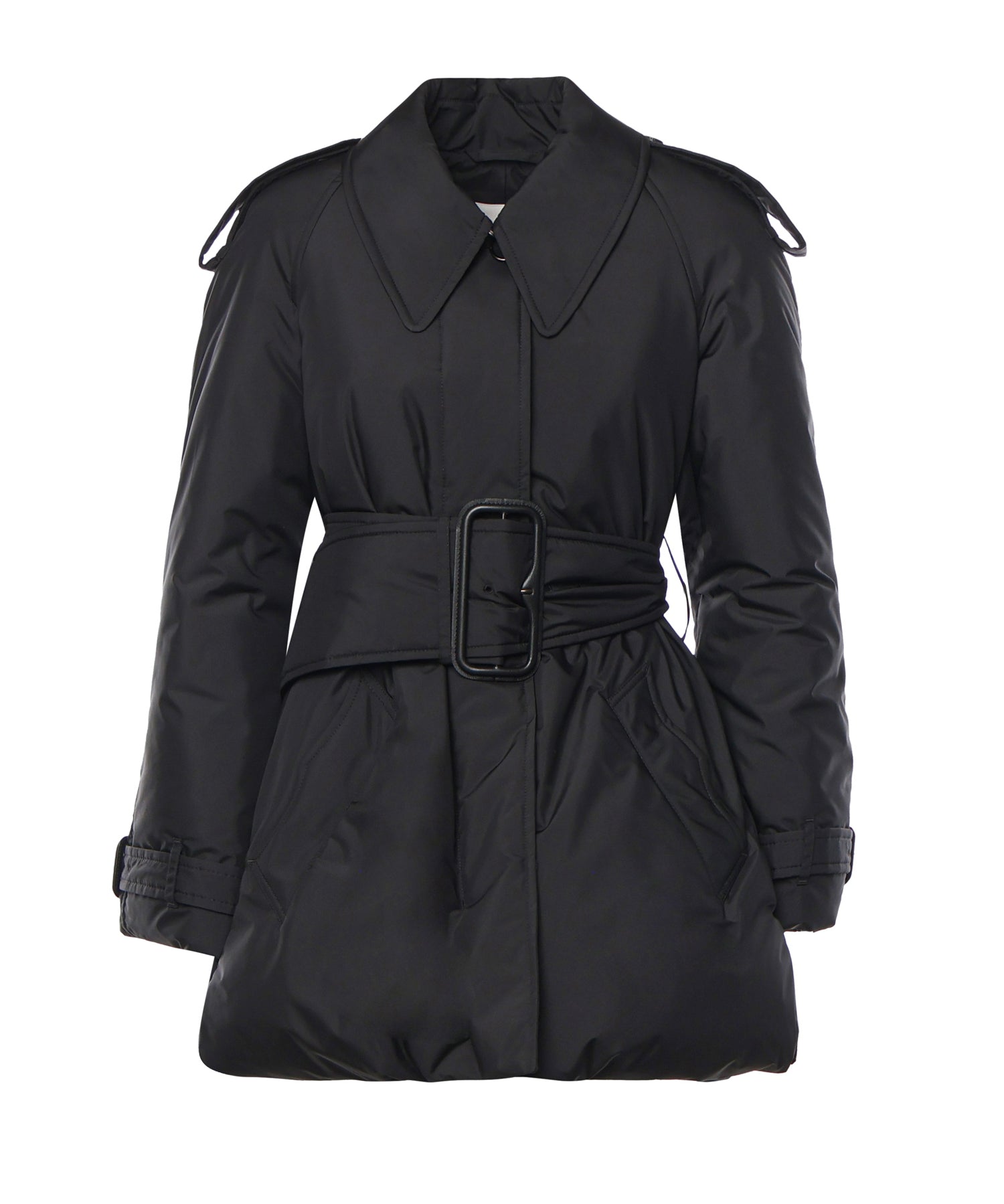 Cappotto imbottito Berryhill con cintura 8114470 A1189 BURBERRY 