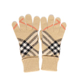 Guanti in misto cashmere Check 8114774 A2021 BURBERRY 