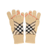 Guanti in misto cashmere Check 8114774 A2021 BURBERRY 