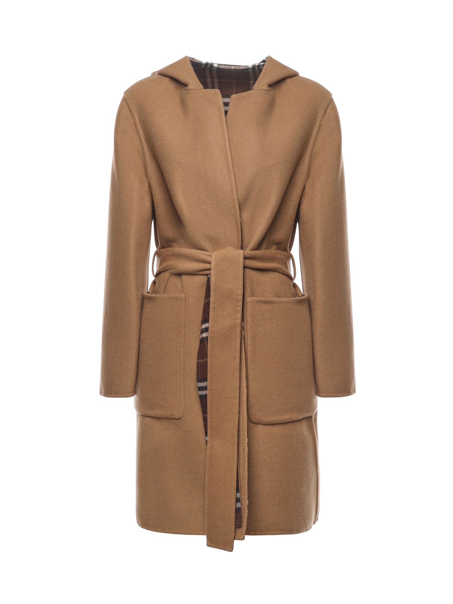 Cappotto reversibile in lana 8115663 C3928 BURBERRY 