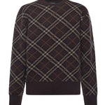Maglione in lana e cashmere Check 8115704 B2412 BURBERRY 