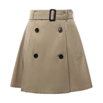 Minigonna trench in gabardine di cotone 8116006 C2247 BURBERRY 
