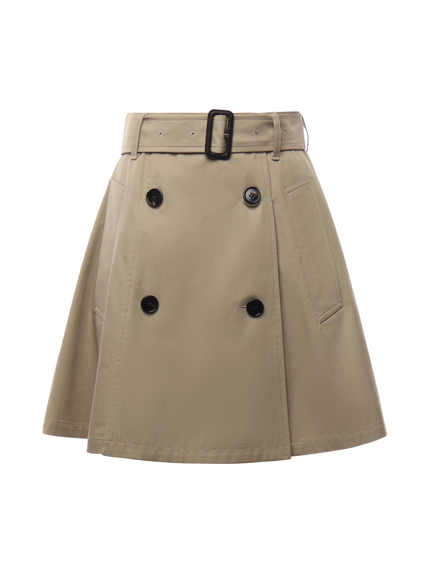Minigonna trench in gabardine di cotone 8116006 C2247 BURBERRY 