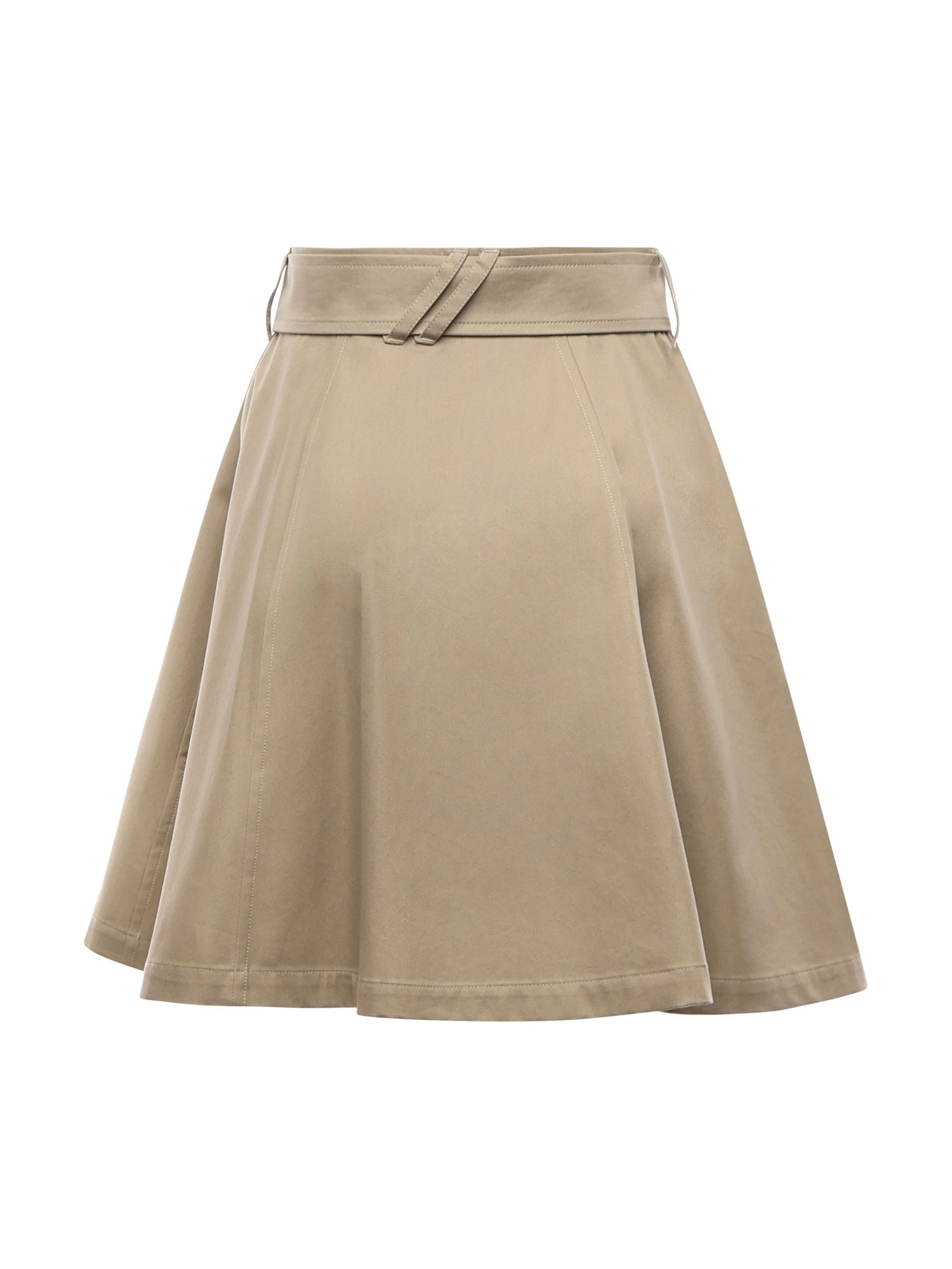 Minigonna trench in gabardine di cotone 8116006 C2247 BURBERRY 