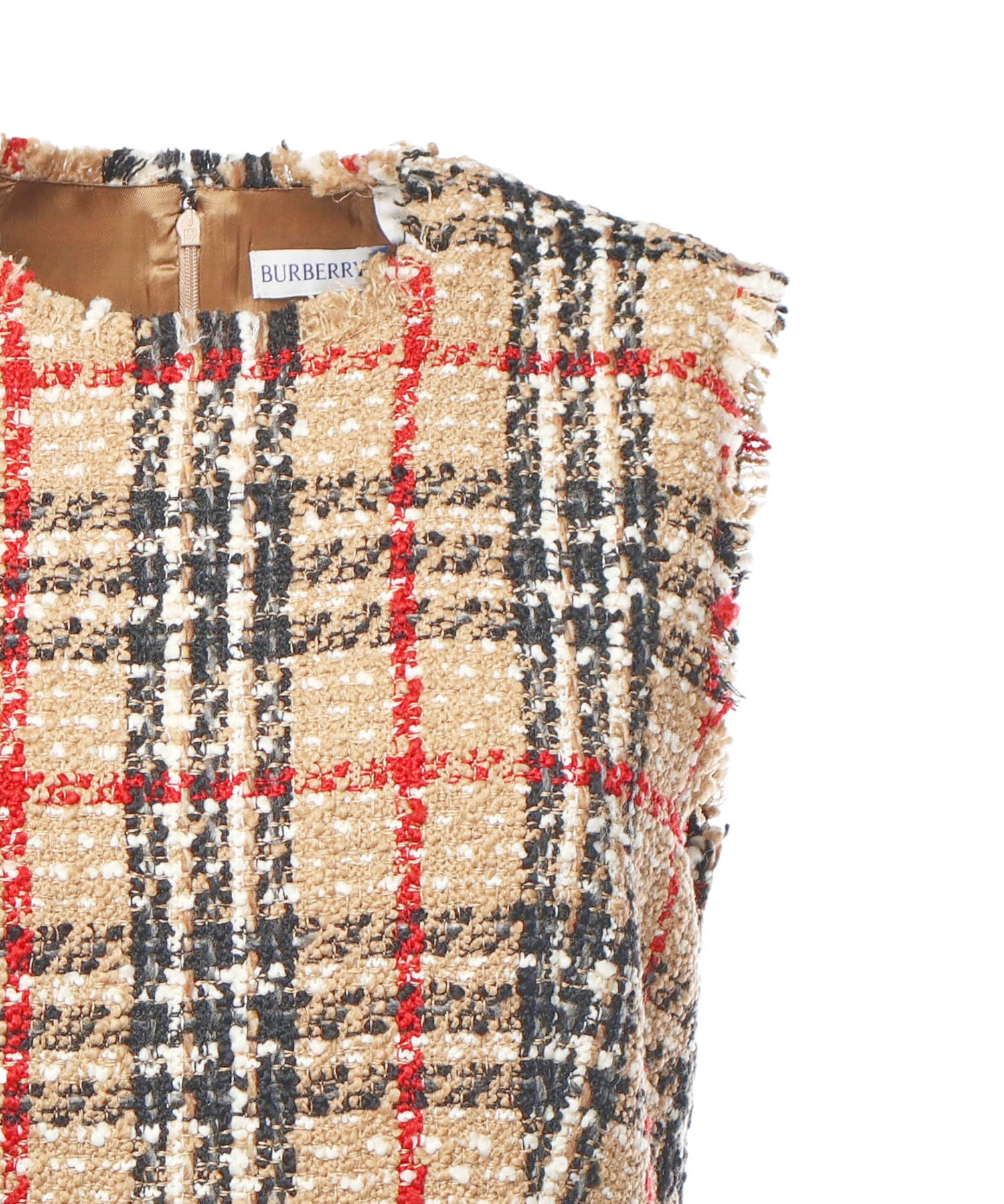Miniabito in bouclé Check 8116014 B9368 BURBERRY 