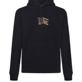 Felpa in cotone Check con EKD 8116060 A1189 BURBERRY 