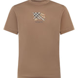 T-shirt Check in cotone 8116168 A3324 BURBERRY 