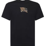 T-shirt Check in cotone 8116169 A1189 BURBERRY 