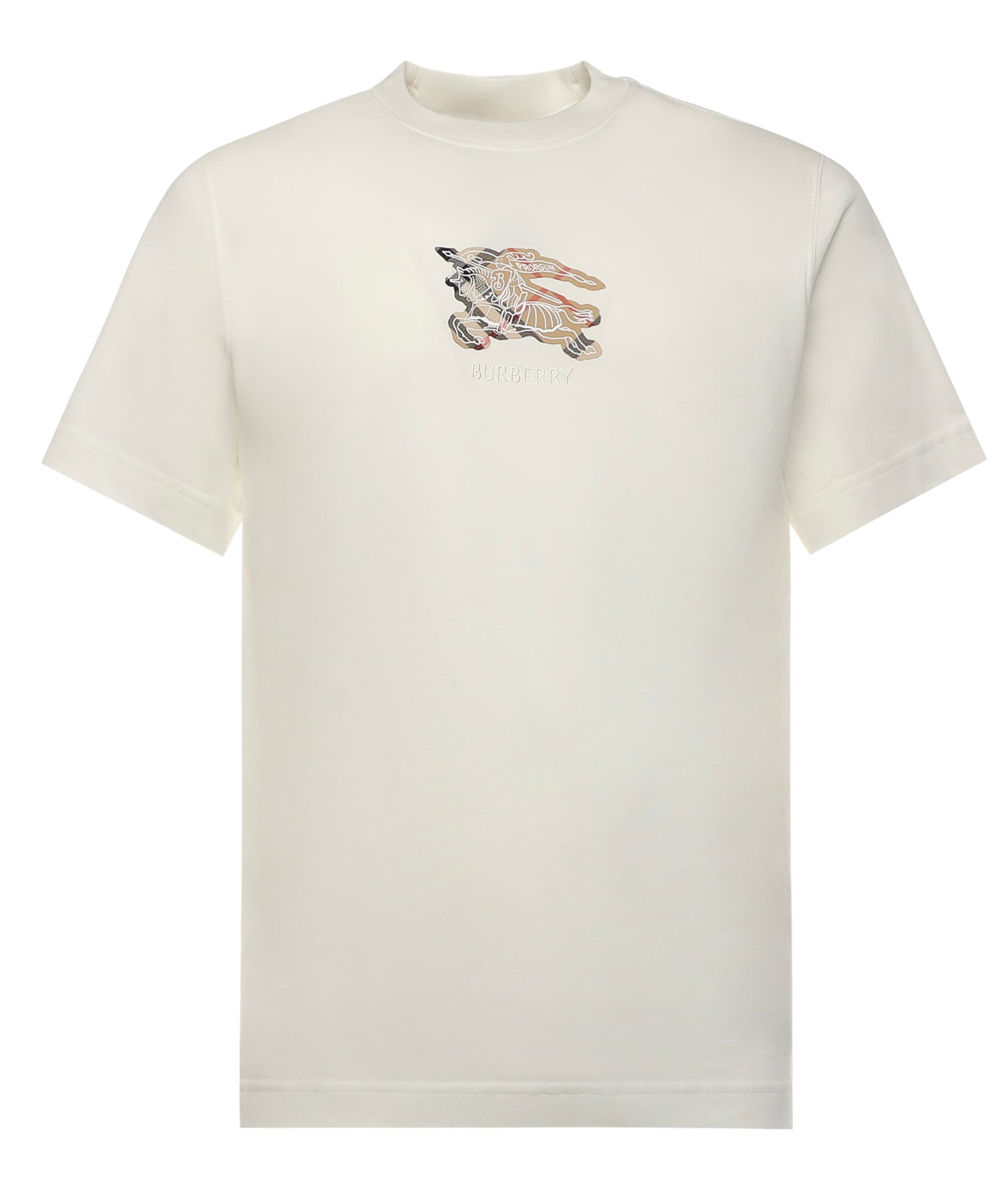 T-shirt in cotone Check 8116170 B7078 BURBERRY 
