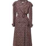 Trench lungo "Fitzrovia" in misto viscosa 8116993 C3518 BURBERRY 