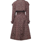 Trench lungo "Fitzrovia" in misto viscosa 8116993 C3518 BURBERRY 