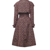 Trench lungo "Fitzrovia" in misto viscosa 8116993 C3518 BURBERRY 