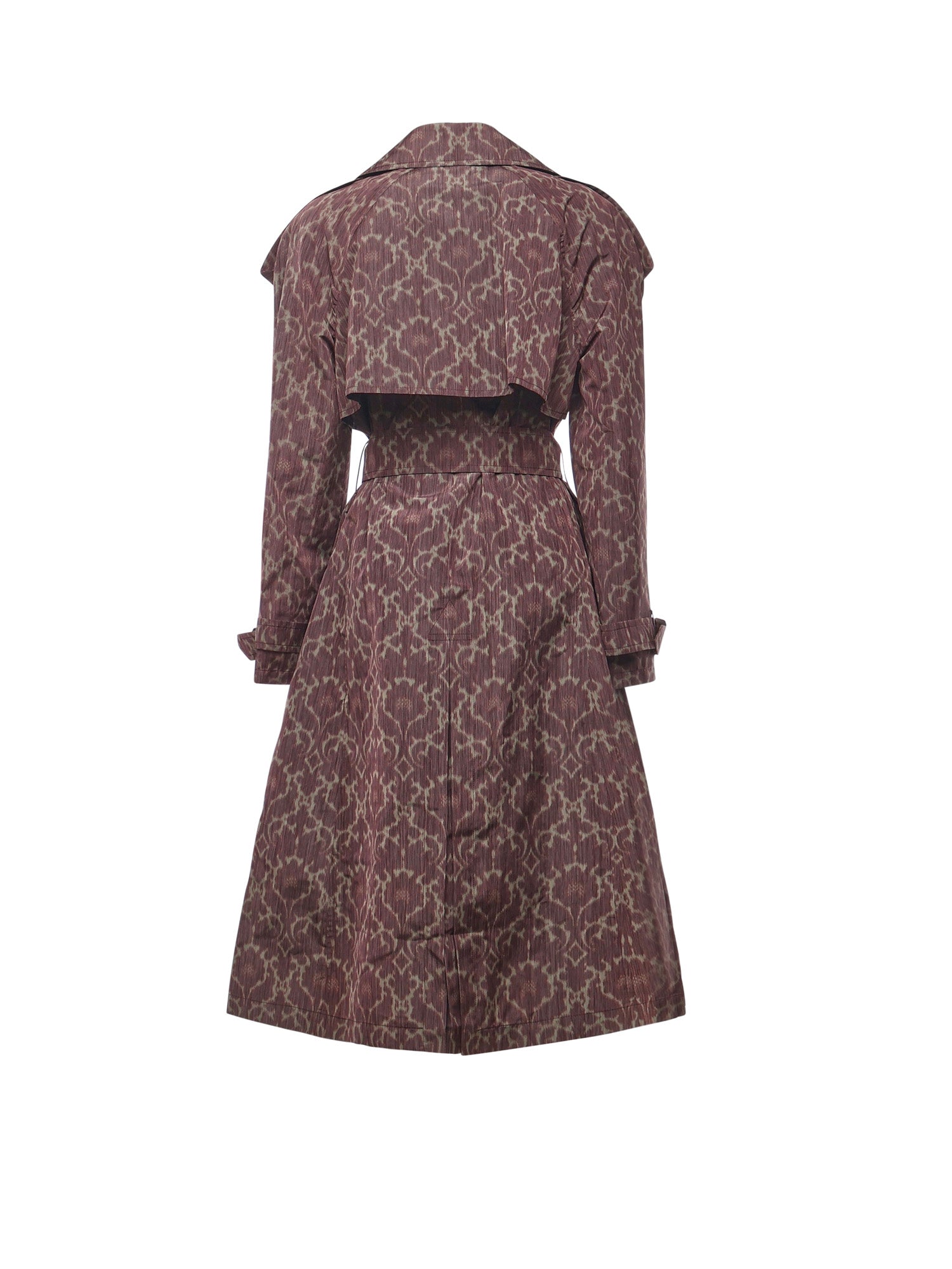 Trench lungo "Fitzrovia" in misto viscosa 8116993 C3518 BURBERRY 