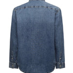 Camicia in denim di cotone LV040EM774 WHZ CALVIN KLEIN 