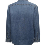 Camicia in denim di cotone LV040EM774 WHZ CALVIN KLEIN 