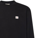Felpa in spugna monologo con logo LV04RC273G UB1 CALVIN KLEIN 